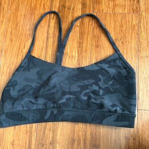 Lululemon Flow Y Bra Camo